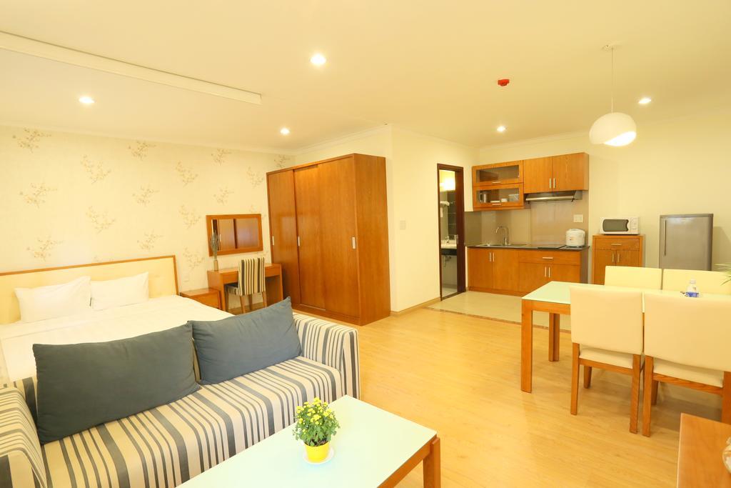 הו צ'י מין סיטי Song Hung Hotel & Serviced Apartments - Can Ho Dich Vu & Khach San חדר תמונה