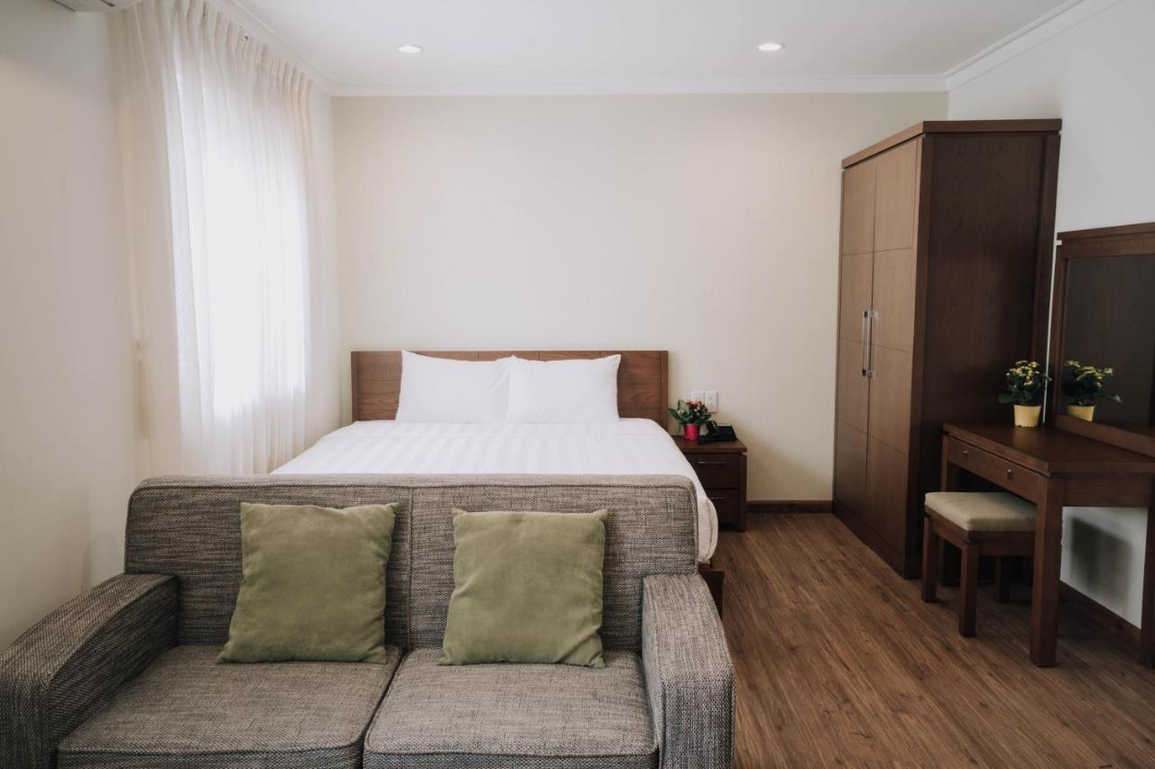 הו צ'י מין סיטי Song Hung Hotel & Serviced Apartments - Can Ho Dich Vu & Khach San מראה חיצוני תמונה