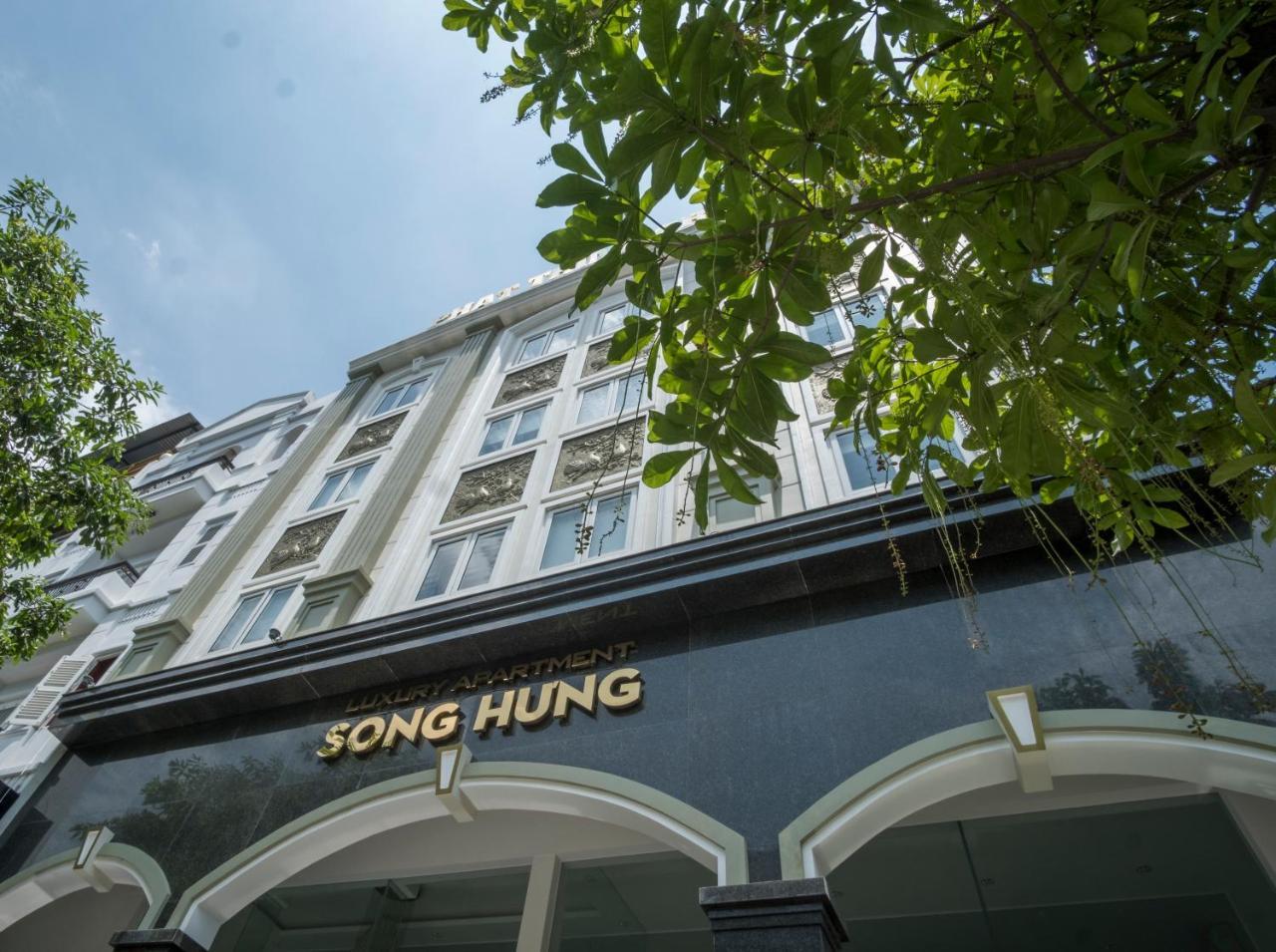 הו צ'י מין סיטי Song Hung Hotel & Serviced Apartments - Can Ho Dich Vu & Khach San מראה חיצוני תמונה
