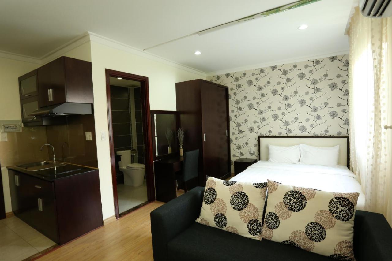 הו צ'י מין סיטי Song Hung Hotel & Serviced Apartments - Can Ho Dich Vu & Khach San מראה חיצוני תמונה