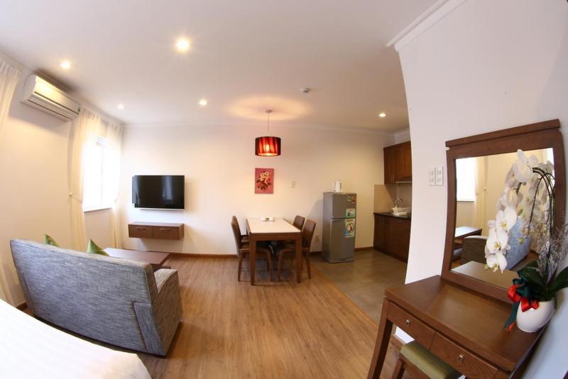 הו צ'י מין סיטי Song Hung Hotel & Serviced Apartments - Can Ho Dich Vu & Khach San מראה חיצוני תמונה